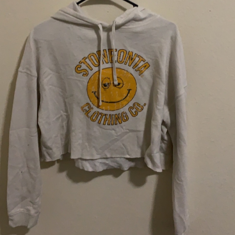 Cropped small shop sweatshirt